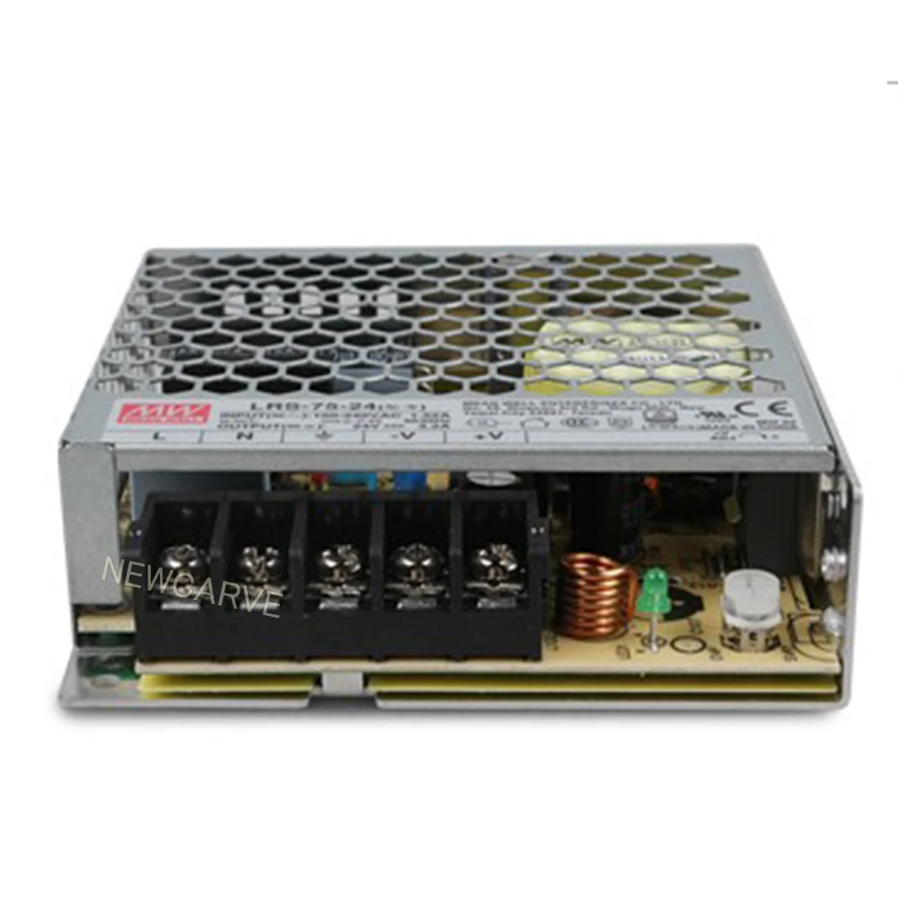 LRS-75 Original Taiwan Meanwell 75W Switching Power Supply MW  5V 12V 15V 24V 36V 48V NEWCAEVE