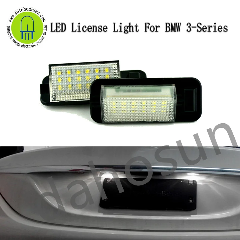 

2Pcs White LED License Light Fit For BMW 3-series E36 318i, 318is, 318ti, 320i, 323i, 325i, 325is, 328i, 328is, M3