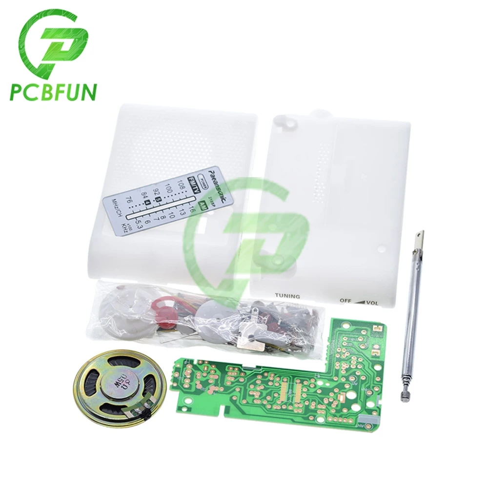 AM/FM FM AM CF210SP Ta7642 Stereo Radio Kits DIY Electronic Assemble Set Kit For Learner DIY laboratory For Arduino 76-108mhz