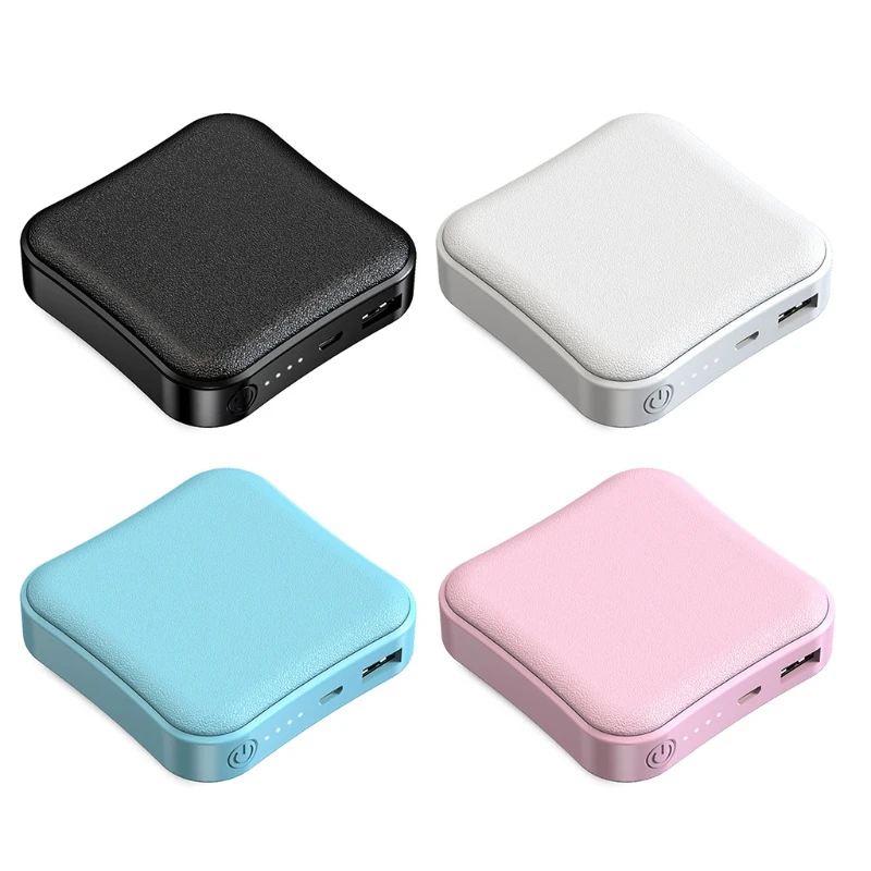 20CB Cartoon Square Mini Charger 8000mAh Portable Outdoor Power Bank Camping External Backup Battery Pack 2.1A Fast Charging