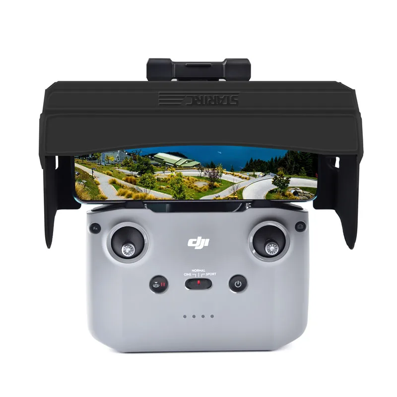 Dji-protetor solar dobrável para celular, proteção contra o sol para dji air 2 s/mavic air 2, acessórios de controle remoto