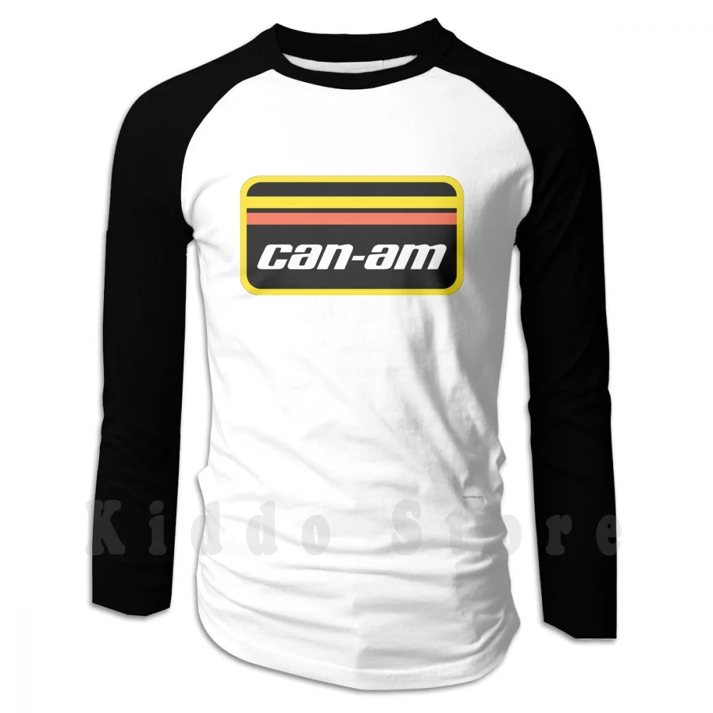 Can-Am Retro Logo Hoodie Long Sleeve Can Am Can Am Atv Side By Side Outlander Renegade Maverick