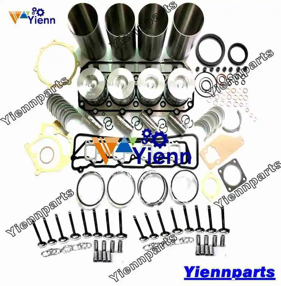 

For VOVLO D3.1ACAE2EC3K D3.1 Overhual rebuild kit with valve For Wheeled Excavator Tractor Engine Repair Parts