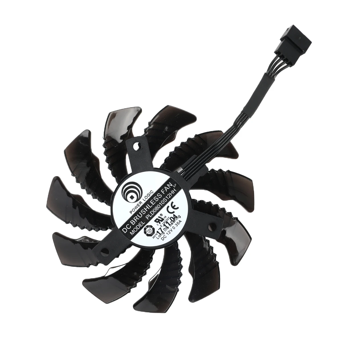 New 78MM PLD08010S12HH Cooler Fan Replacement For Gigabyte Radeon RX 5500 5600 5700 XT Graphics Video Card Cooling T128010SU