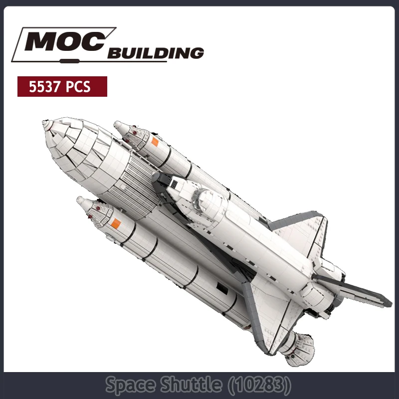 MOC Space Shuttle Launch Pad Building Block DIY Assembling Bricks Model Science Creative Toys Rocket Device Children's Gift