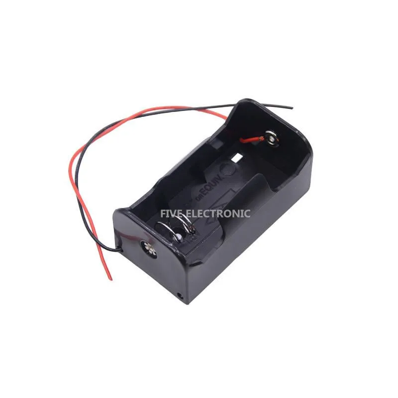

1.5V Type D Battery Holder Wire Lead Large Dry Cell Box for DIY Toy