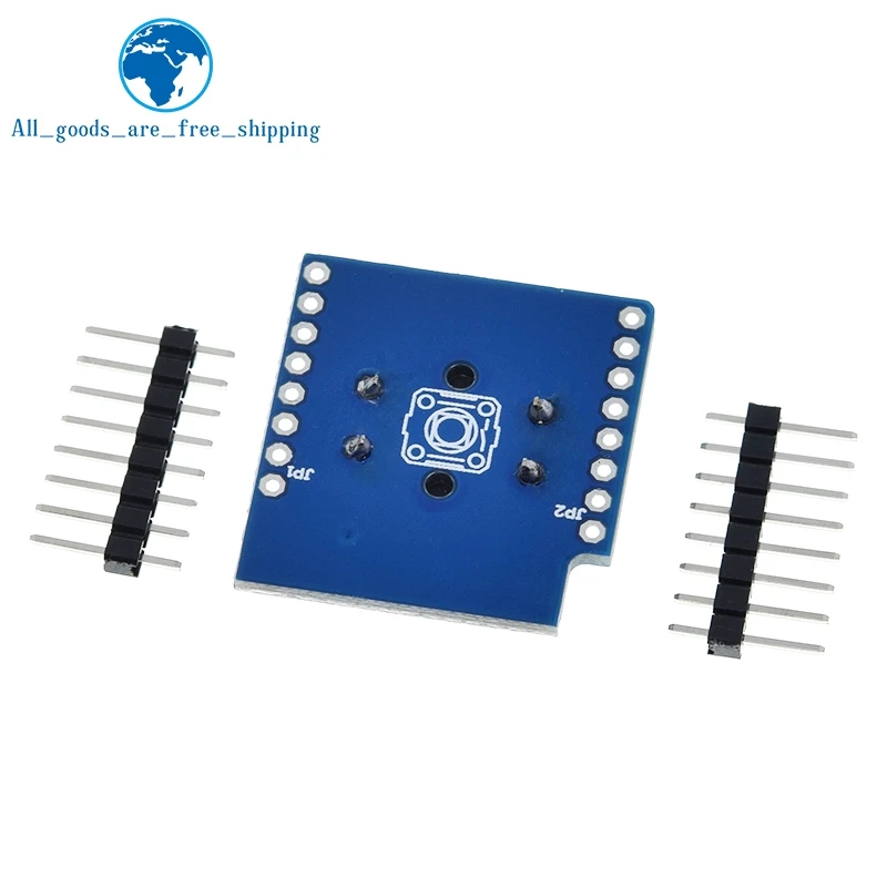 Protector de 1 botón para WeMos D1 mini Button, 1 piezas