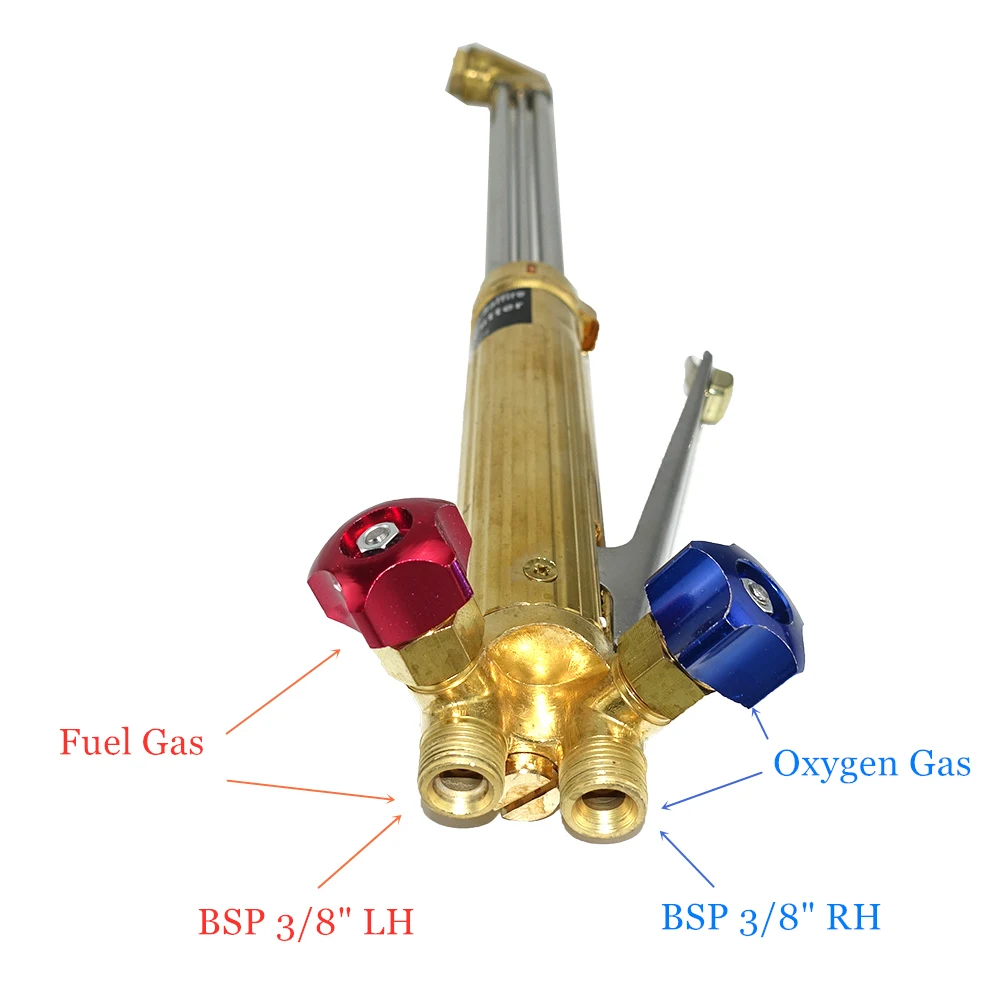 Professional Gas Cutting Torch ANME Acetylene PNME Propane Nozzle Tip BSP NM250 Gas Metal Cutter