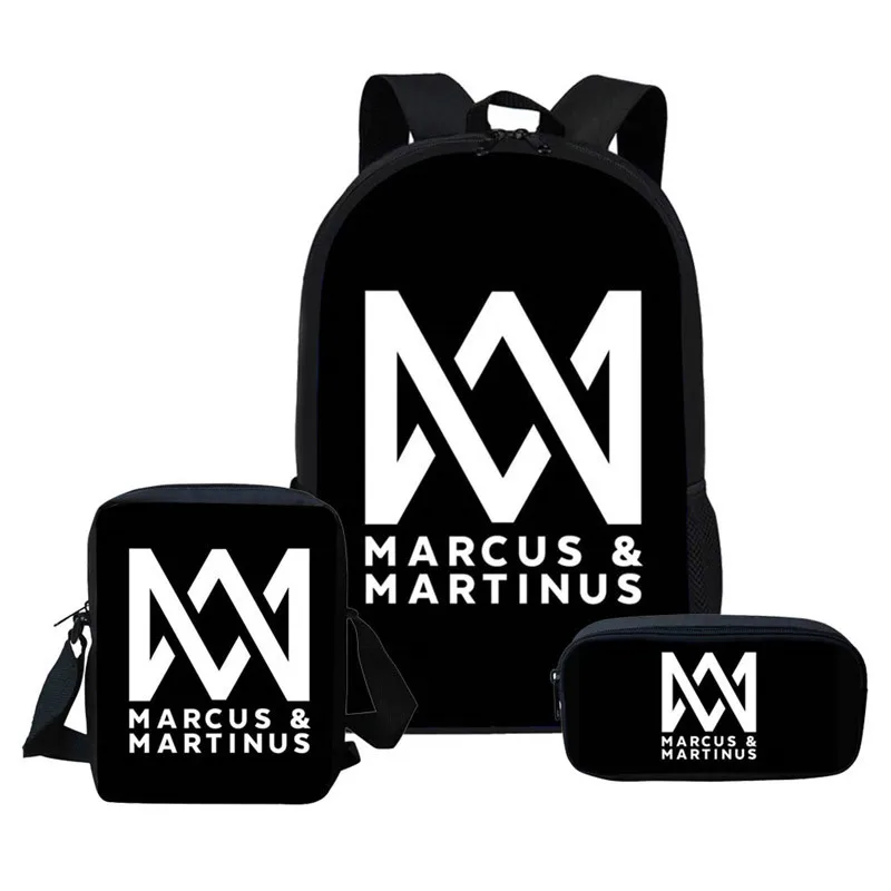 Marcus And Martinus Backpack Women Mochila escolar Teengirl Book Bags Travel Kids School Bag Set For Galaxy Bag