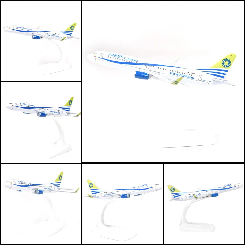 

JASON TUTU 16cm Air Colombia Boeing 737-800 Plane Model Airplane Model Aircraft Model 1:400 Diecast Metal Drop shipping