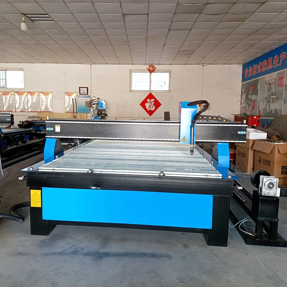 Economical CNC 1325 Metal Plasma Cutting Machine For Stainless Steel/Factory Price CNC Plasma Cutter Table 1530 With Drilling