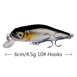 Wobbler con ojos 3D – Señuelo artificial para pesca