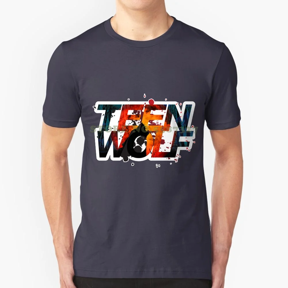 Teen Wolf Howling Wolf Fashion Vintage Tshirt T Shirts Teen Wolf Teenwolf Derek Hale Derek Hale Stiles Jackson Werewolf