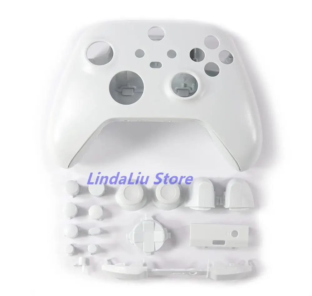 12sets Solid Color Shell Cover With Buttons for Xbox Series X S housing shell cover case for xbox s x game controller