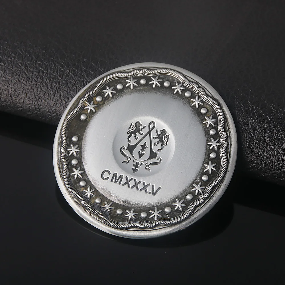 Big Size John Wick 4 Blood Oath Marker Coin Keychain Gold and Adjudicator Coin Metal Prop Accessories Collection Gift - Image 5