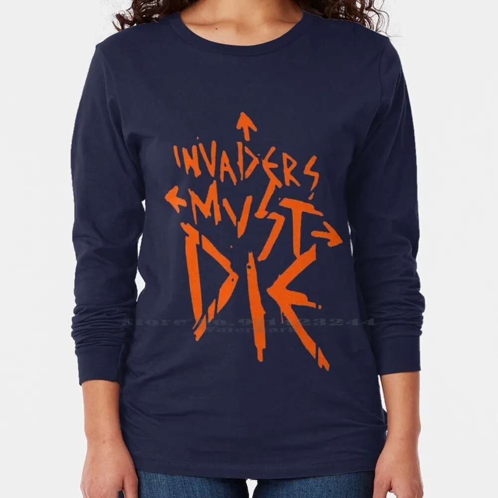Invaders Must Die T Shirt Cotton 6XL The Prodigy Music Dance