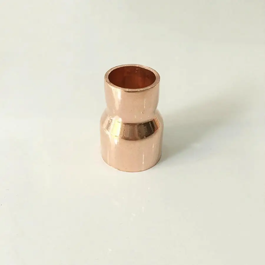 25mm X12.7mm Inner Diameter Copper End Feed Straight Reducing Coupling Plumbing Fitting Scoket Weld Water Gas Oil