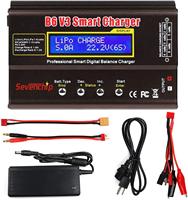 iMAX B6 V3 80W 6A Battery Charger LiHv Lipo NiMh Liion NiCd Digital RC Charger Lipro Balance Charger Discharger + 15V 6A Adapter