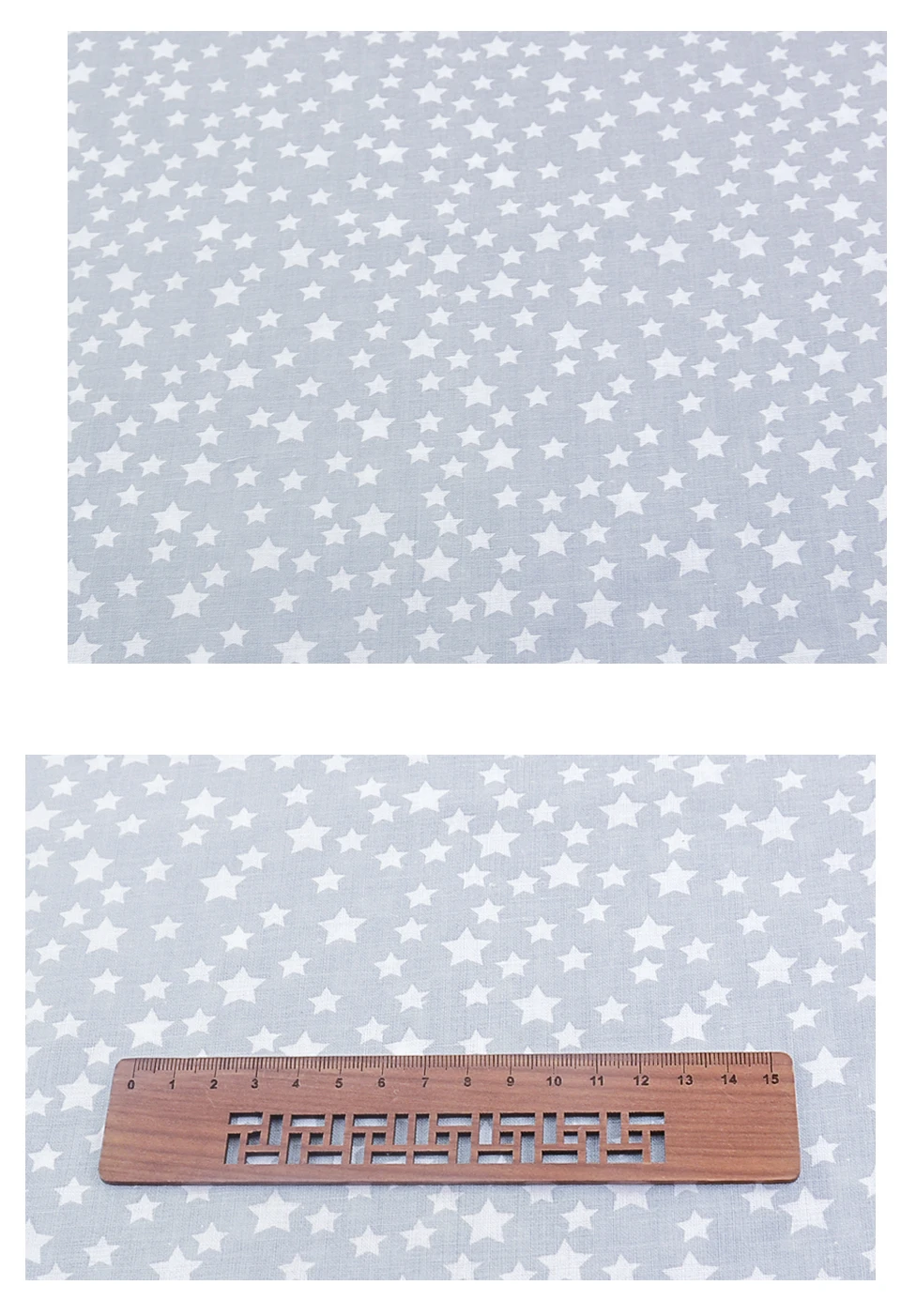 Teramila Vintage Floral 100 % Baumwolle bedruckter Stoff dünner Stoff für Puppen, Bastelmaterialien, Patchwork-Nadelarbeiten, Meterware – Detail 18