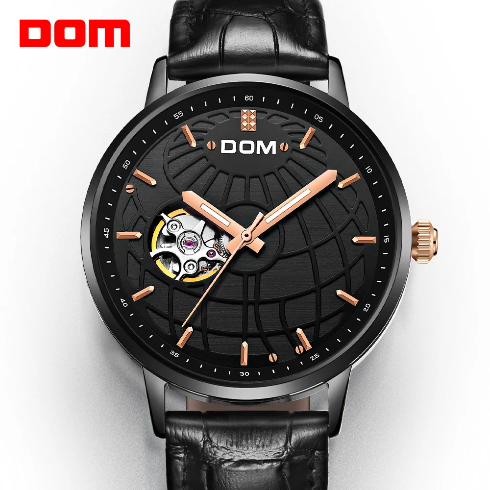 

DOM Luxury Brand Automatic Mechanical Men Watch Sports 30M Waterproof Sport Male Business Wrist Watch Relogio Masculino M-8100