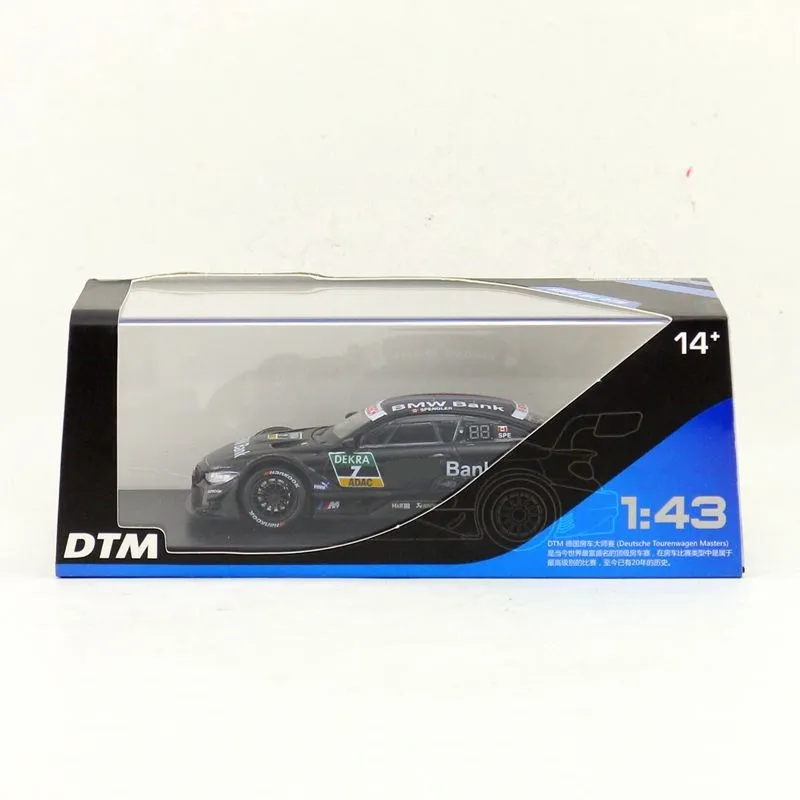 1:43 Scale RMZ City Toy Diecast Vehicle Model BMW M4 DTM Super Factory Team Racing Sport Car Educational Collection Gift Display