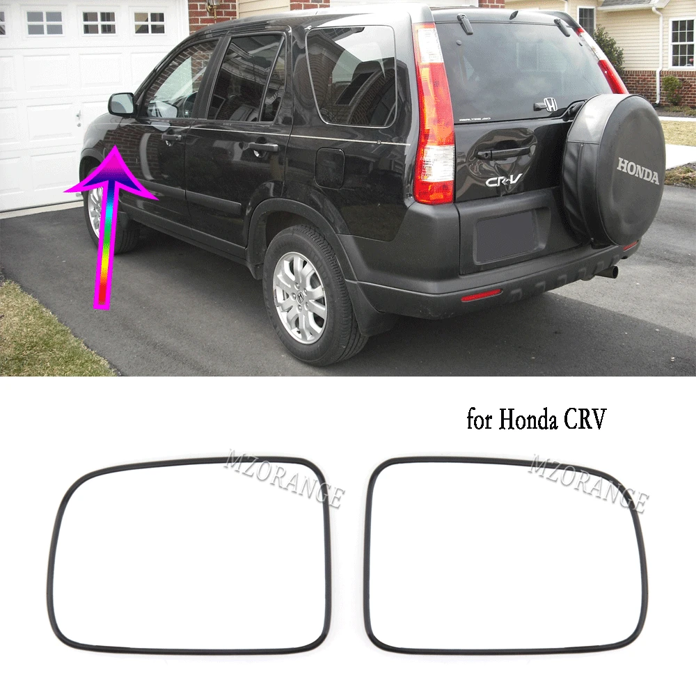 Side Door Mirror Glass Lens for HONDA CRV CR-V RD1 RD5 RD6 RD7 2002 2003 2004 2005 2006 Heated Rearview Mirror Car Accessories