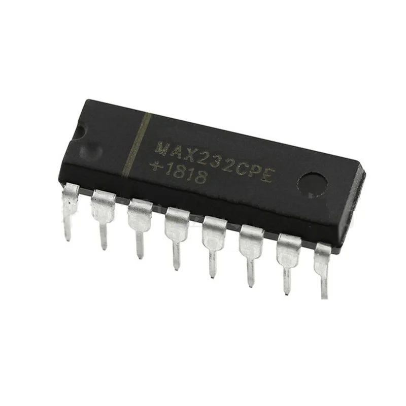 10 шт х MAX232CPE MAX232 2DVR/2RCVR RS232 5V 16-DIP новый