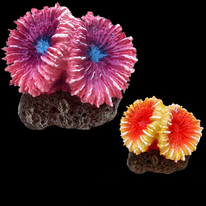 

1PC Fish Tank Decoration Simulation Coral Artificial Plants Resin Ornaments For Aquarium Underwater Landscape Decoration