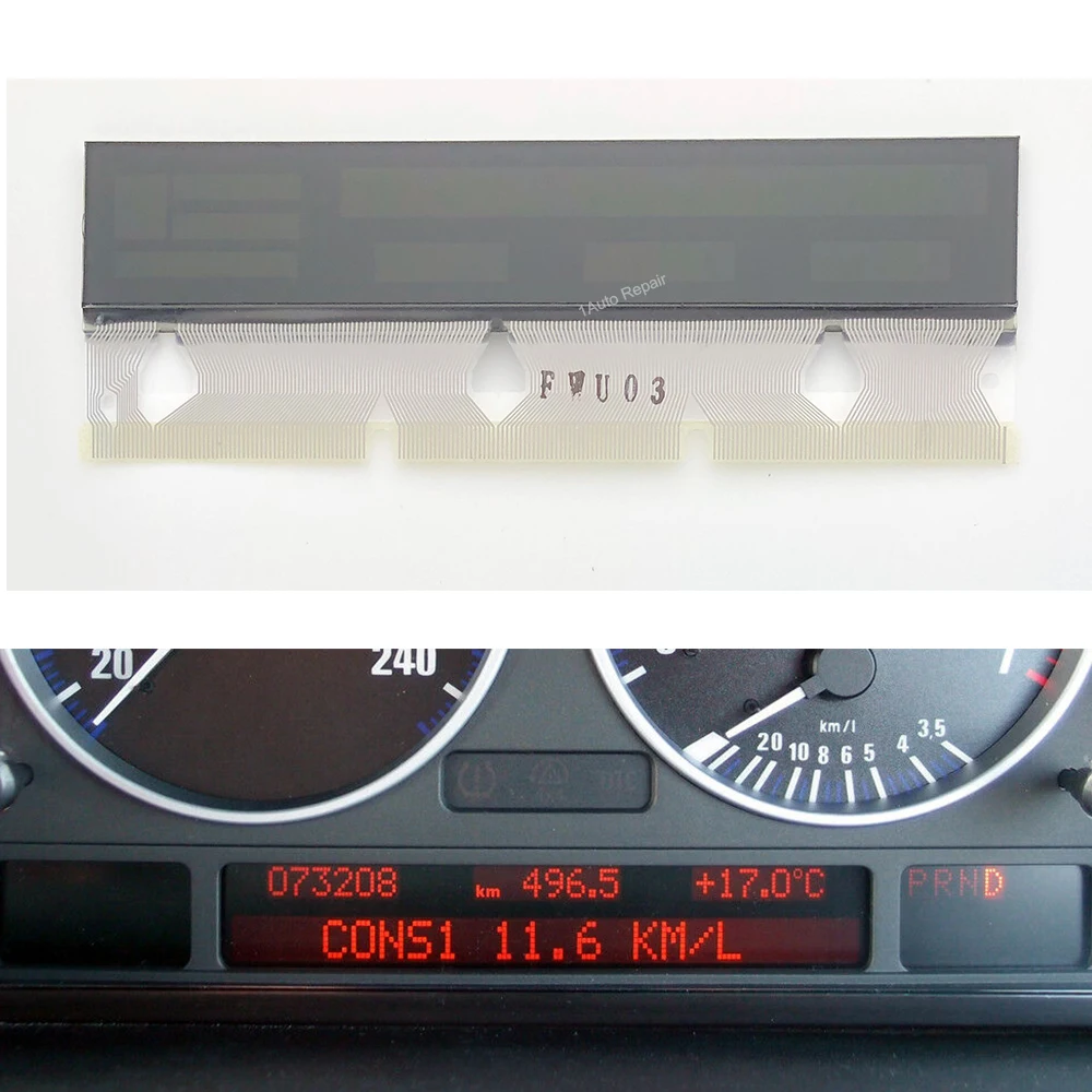 Instrument Cluster LCD Display Screen For BMW X5 E53 E38 E39(-2003) Dashboard Pixel Repair