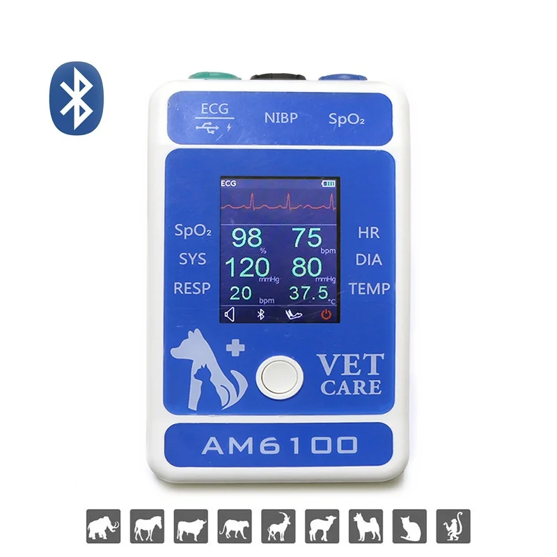 animal medical 24 hours ambulatory automatic blood pressure veterinary equipment