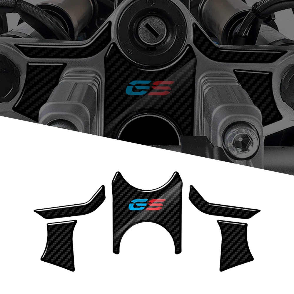 

For BMW Motorrad R1200GS 2008-2012 3D Carbon-look Upper Triple Yoke Defender