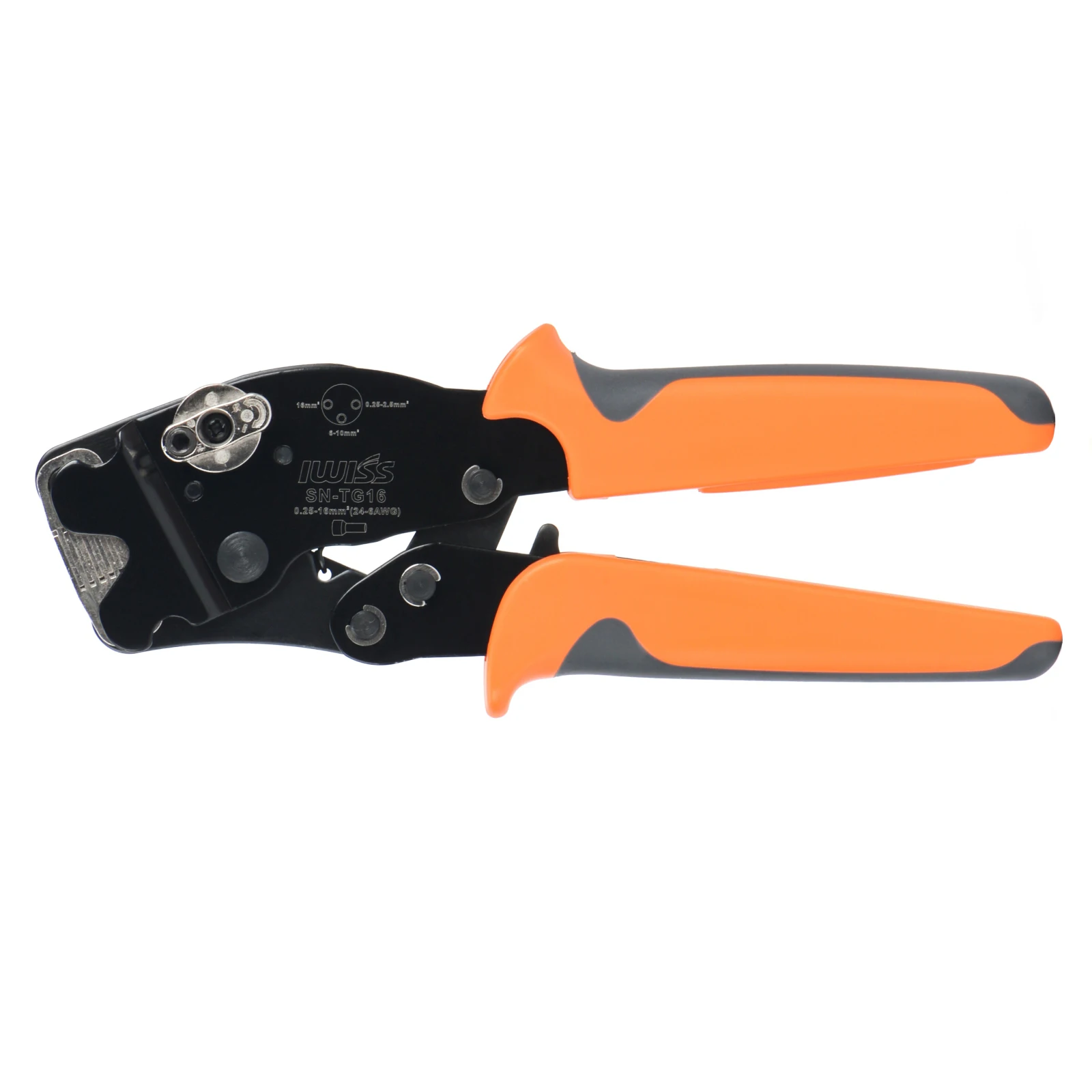 SN-TG16 0.25-16mm m²(24-6AWG) puntale pinze a crimpare filo piegatore autoregolante quadrato a crimpare per puntali terminali