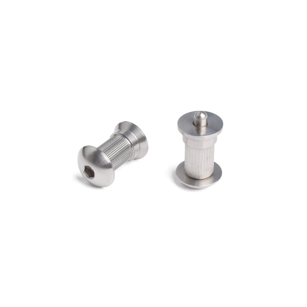 2pcs Archery ILF Limb Bolt Riser Hardware Set Bushing Lock Screws Limb Bolt Collars Shooting Sport Accessories