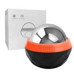 60MM Cryo Cold Roller Hot & Cold Compress Massage Roller Ball Body Therapy Foot Back Waist Hip Relaxer Ice Therapy Massager Tool