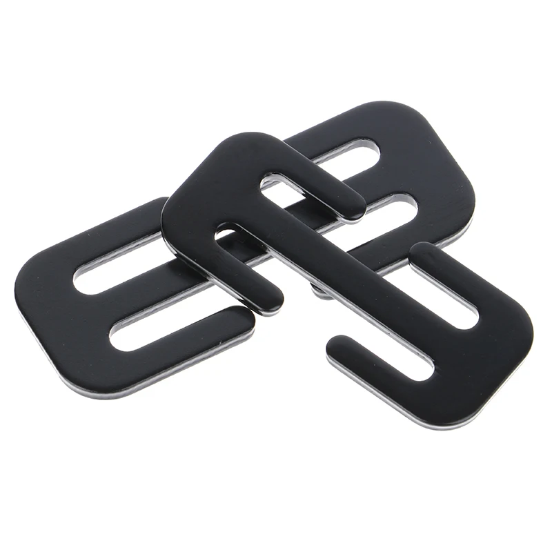 1pc 38/52MM New Car Metal Safety Seat Belt Adjuster Automotive Locking Clip Belt Clamp For Adult Kids