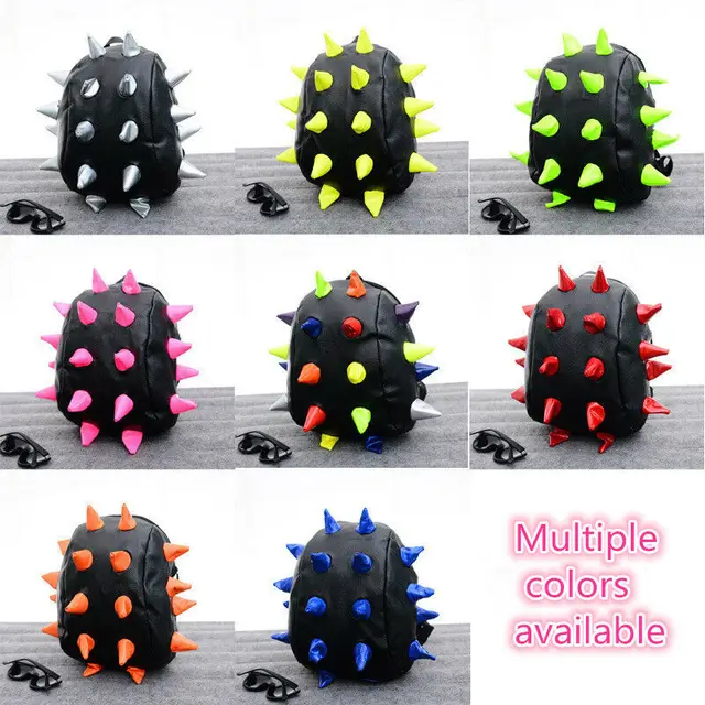 Chłopiec dziewczyna jeż Spike plecaki Spiky Punk torby na ramię szkoła Bookbags