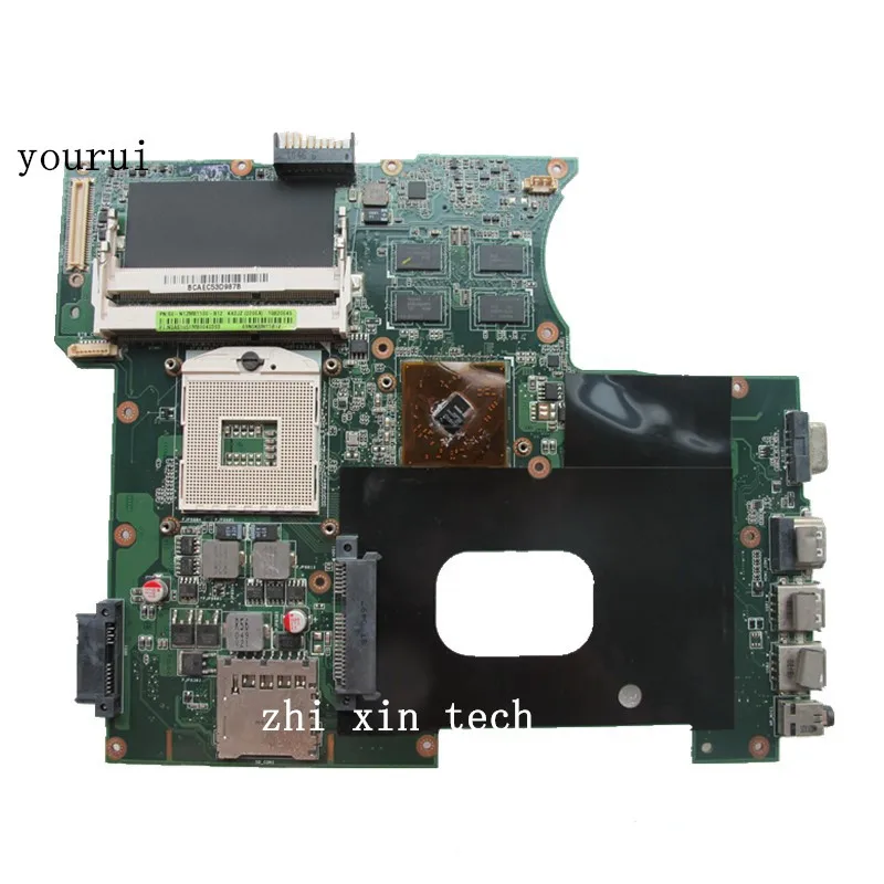 

Yourui K42JR REV 4,0 Материнская плата ASUS K42J K42JR Laptopmotherboard DDR3 100% полностью протестирована