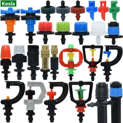 KESLA Garden Drip Irrigation Hose Connector Spray Agriculture Sprinkler Emitter Dripper Rotating Nozzle Watering Greenhouse