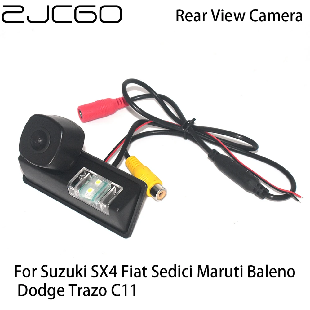 

ZJCGO Car Rear View Reverse Back Up Parking Camera for Suzuki SX4 Fiat Sedici Maruti Baleno Dodge Trazo C11