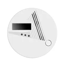 LCD CO Sensor with Alarm and Built-in Siren #5