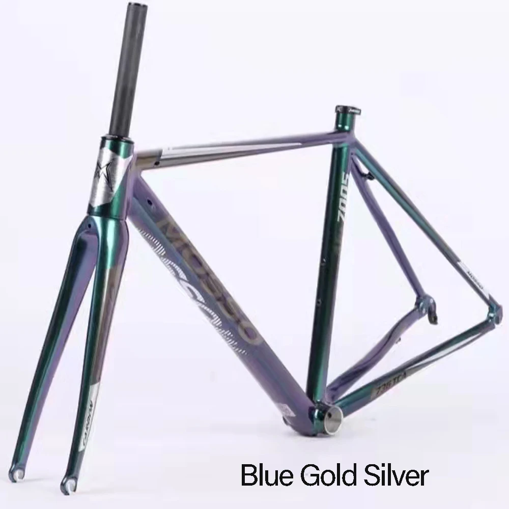 700C MOSSO 736TCA Road Bike Frame With Full Carbon Front Fork Aluminum Alloy Ultra-light Frameset Bicycle Accessories