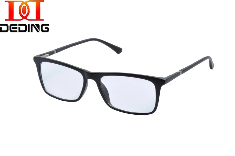 

DEDING Rectangular Men's Eyeglasses Frame,Unisex Eyewear,TR90 Frame bussiness Glasses Frame,54mm-16mm-140mm eye glasses DD1433