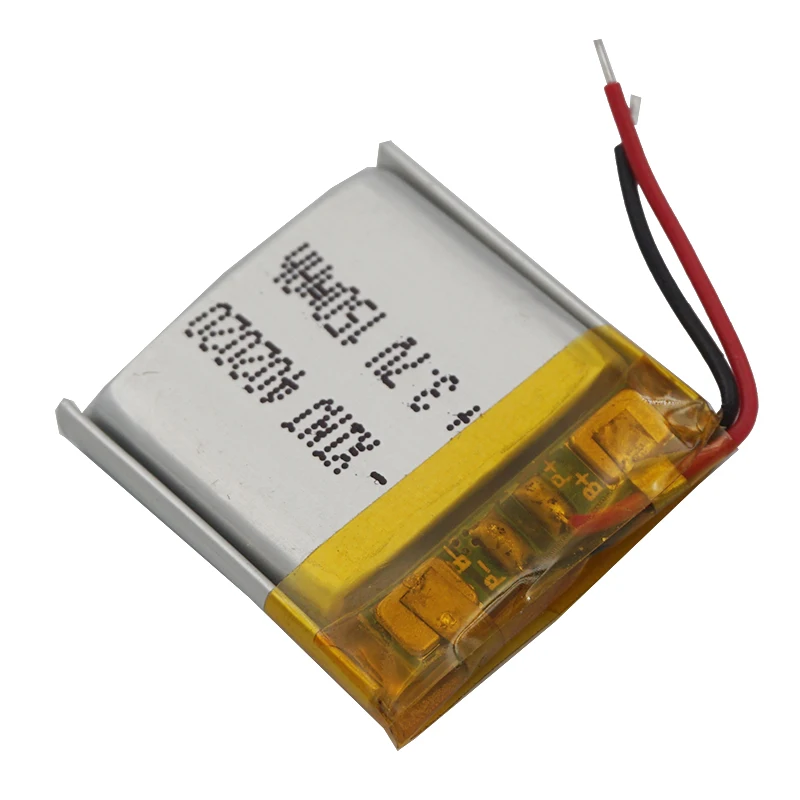 Batería de litio recargable de litio de 3,7 V 150 mAh 0,55 Wh 402020   Li-ion para ratones ratón GPS Bluetooth auricular altavoz auriculares DashCam