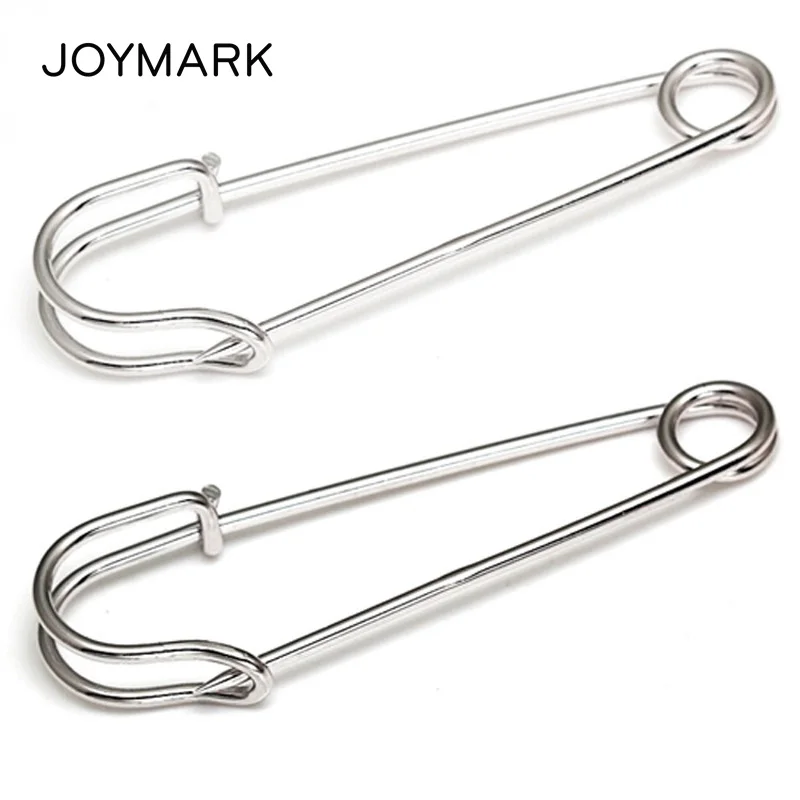 Sterling Silver Brooch Pin DIY Jewelry Accessories 925 Silver Safety Pin 2pcs/lot SBP-1.1x43mm