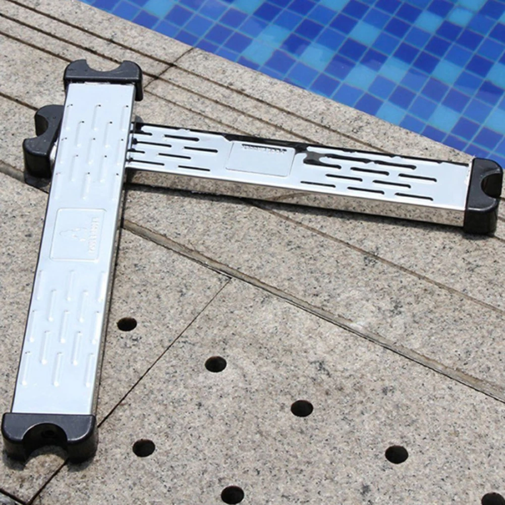 Swimming Pool Ladder Rung Steps Stainless Steel Replacement Non-slip Ladder Pedal Swimming Pool Accessories Tools