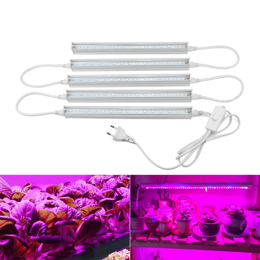 LED coltiva la luce Phytolamp coltiva la lampada della tenda per le piante fiori fito lampada spettro completo Liamp crescente per semina pianta in vaso 29cm