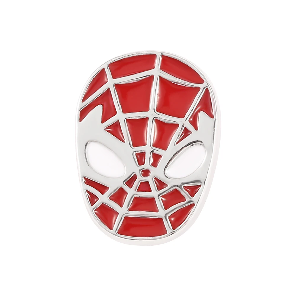 Marvel SpiderMan Deadpool Brooch Metal Pins Enamel Clothes Backpack Badge Brooch For Fans Accessories Gift