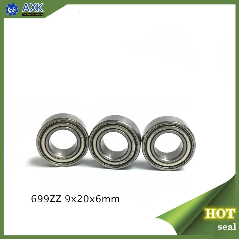 699ZZ ABEC-1 (100PCS)  9x20x6mm  Miniature Ball Bearings 619/9ZZ