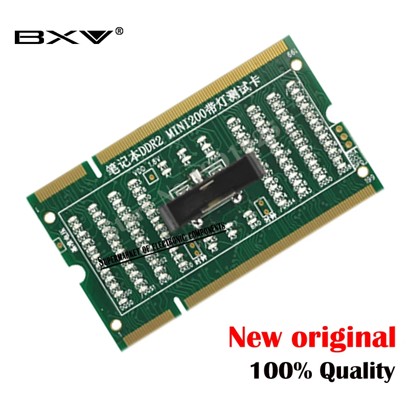 Laptop Motherboard Memory Slot DDR2 / DDR3 /DDR4 Diagnostic Analyzer Test Card SDRAM SO-DIMM Pin Out Notebook LED tester card B