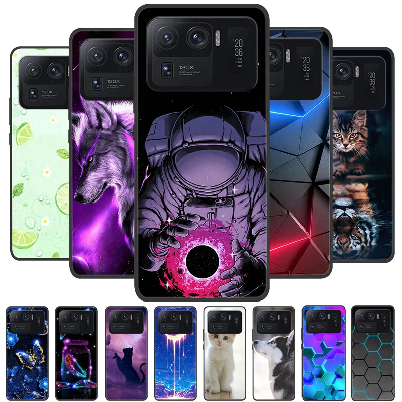 

For Xiaomi Mi 11 Ultra Case Silicon Back Cover Phone Case For Xiaomi Mi11 Ultra Soft Case Luxury Fundas Cases for Mi 11 Ultra